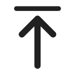 Arrow Upload SVG Icon